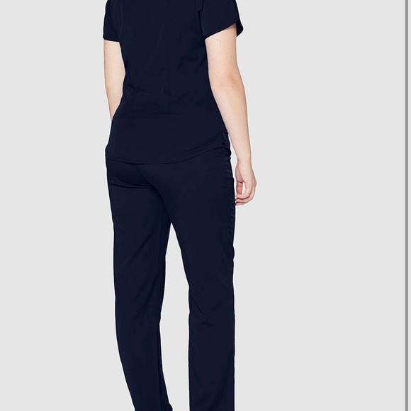Adar navy blue scrub set, XL - Picture 6 of 8